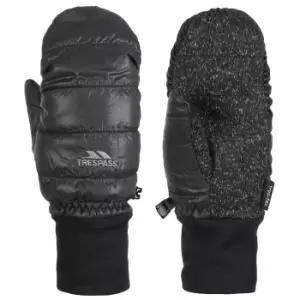 Image of Trespass Unisex Adult Pika Mittens (XS) (Black)