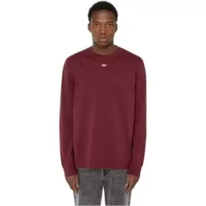 Image of Diesel Long Sleeve T-Shirt Mens - Purple