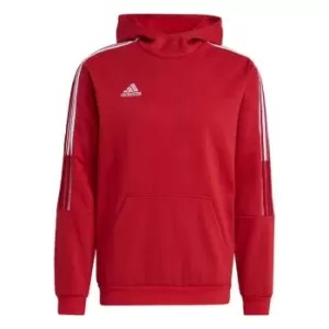 Image of adidas Tiro 21 Sweat Hoodie Mens - Red