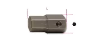 Image of Beta Tools 727/ES22 Impact Hexagon (22mm Drive) Bit 30mm 007270230