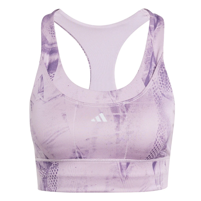 Image of adidas Run Ms Pkt Aop Low Impact Sports Bra Womens Preloved Fig female XS A-B