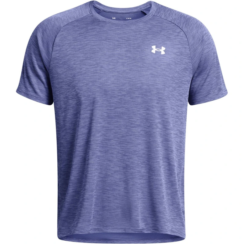 Image of Under Armour Tech Textured T-Shirt Starlight/White XXL