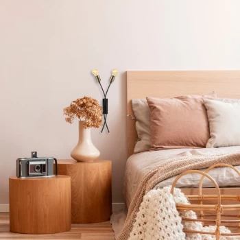 Image of Banana - 3186 Black Vintage Wall Lamp