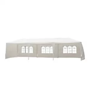 Image of OutSunny Party Tent 840-063GN White 2550 x 9000 x 3000 mm
