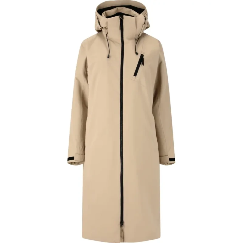 Image of Womens hooded parka Whistler Bellway 10000 Beige Female 42