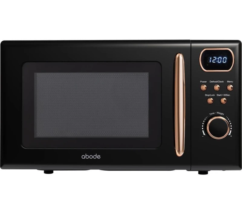 Image of ABODE AMD2004BRG Solo Microwave - Black 5056233836638