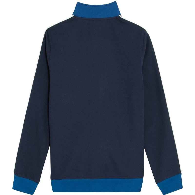 Image of Lyle and Scott Kids Block Tracksuit Top Dark Navy male 7-8 Yrs