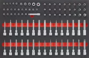 Image of Teng Tools TTESK85 85pc EVA 1/4", 3/8" & 1/2" Drive Socket Bit Set