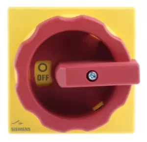 Image of Siemens 3 Pole Panel Mount Non Fused Isolator Switch - 63 A Maximum Current, 22 kW Power Rating, IP65