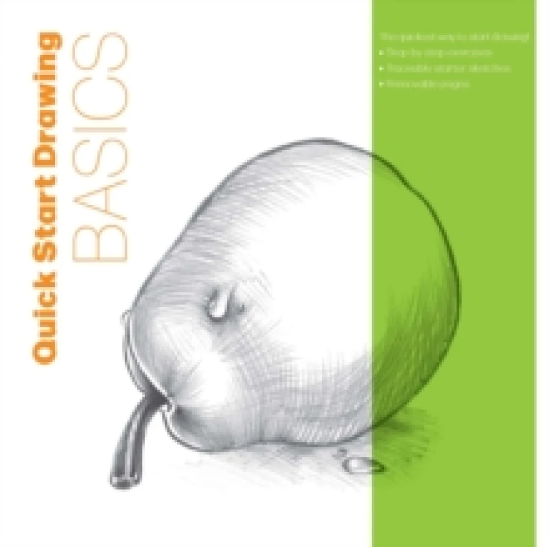 Image of Quick Start Drawing Basics : The quickest way to start drawing! Step-by-step exercises, Traceable starter sketches, Removable pages Paperback / softba