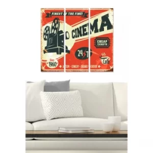 Image of MDF207445657 Multicolor Decorative MDF Painting (3 Pieces)