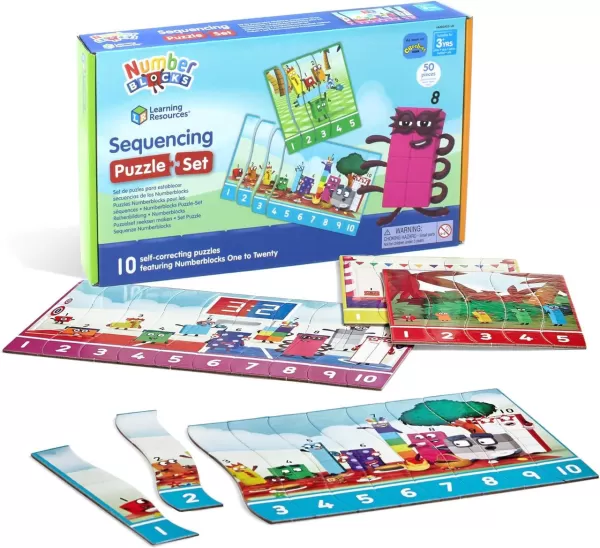 Image of Numberblocks Sequencing Puzzle