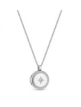 Image of Simply Silver Sterling Silver 925 Polished Detail Locket