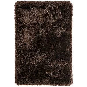 Image of Asiatic Plush Shaggy Rug - 140 x 200cm - Choc