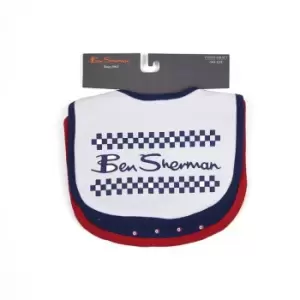 Image of Ben Sherman Ben 2Pk Bib Set Bb99 - Blue