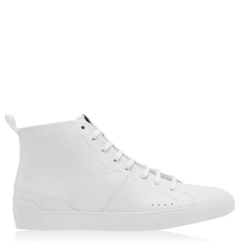 Image of Hugo Zero Hi Top Trainers - White