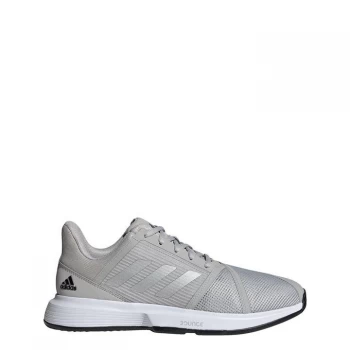 Image of adidas CourtJam Bounce Shoes Unisex - Grey Two / Silver Metallic / C