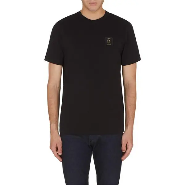Image of Armani Exchange Small Icon T-Shirt - Black L