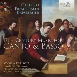 Image of 17th Century Music for Canto & Basso by Dario Castello CD Album