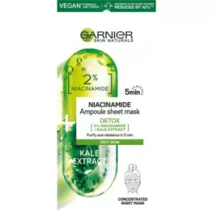 Image of Garnier Niacinamide Ampoule Sheet Mask 15g