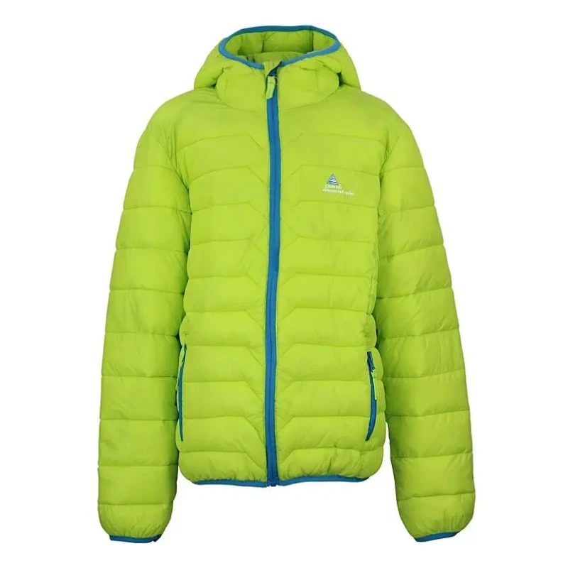 Image of Kids' puffer jacket Peak Mountain Ecaliseo Vert Male 14 ans