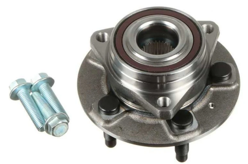 Image of PROCARO 55-OP-900 Wheel bearing kit with lock nut, Front Wheel Bearing Kit (654)
