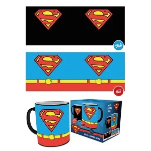 Image of DC Comics Superman Costume Heat Change Mug