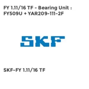 Image of FY 1.11/16 TF - Bearing Unit : FY509U + YAR209-111-2F