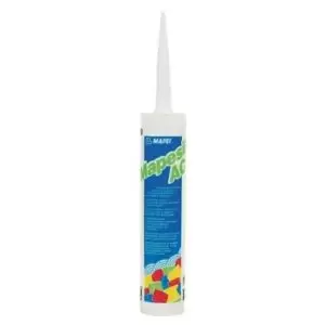 Image of Mapei Mapesil Ac Anthracite Solvent-Free Silicone-Based Sealant, 310Ml