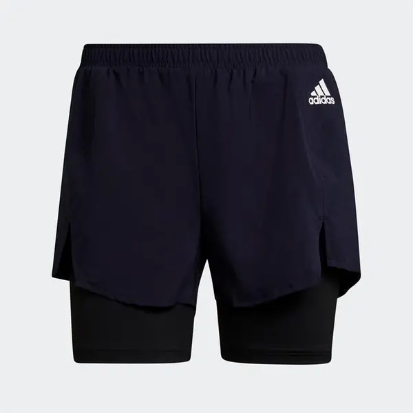 Image of adidas 2-in-1 Shorts Womens - Black XS