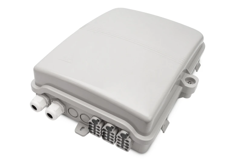 Image of Digitus FTTH Outdoor Distribution Box for 24 LC/Duplex. SC/ Simplex co