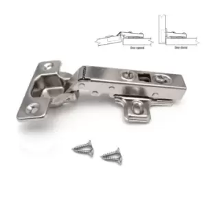 Image of GTV Soft Close Kitchen Cabinet Door Hinge 35mm with Screws, Pack of 1