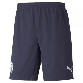Image of Puma Manchester City Third Shorts 2021 2022 - Navy