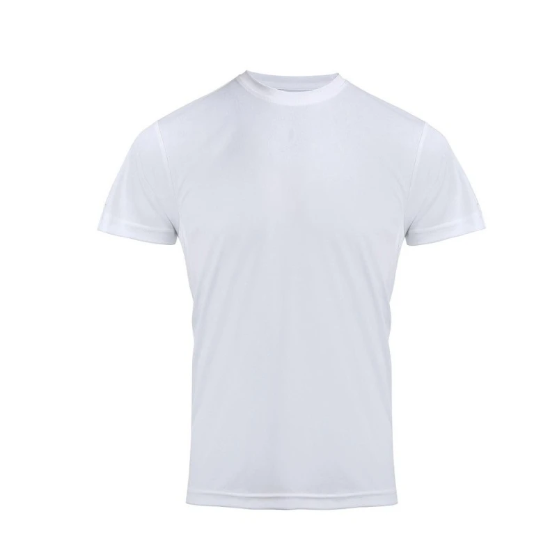 Image of Premier Premier Men Coolchecker Chef T-Shirt in White Size: X-Small White XS Male 5063425977130