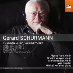 Image of Gerard Schurmann Chamber Music - Volume 3 by Gerard Schurmann CD Album