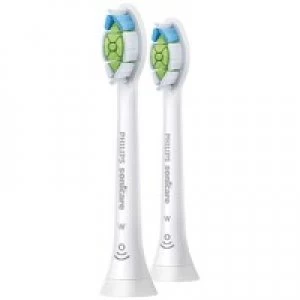Image of Philips Sonicare W2 Optimal White Standard HX6062/12 Sonic White Toothbrush Heads 2pcs