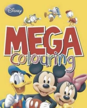 Image of Disney Mega Colouring by Parragon Books Ltd Book