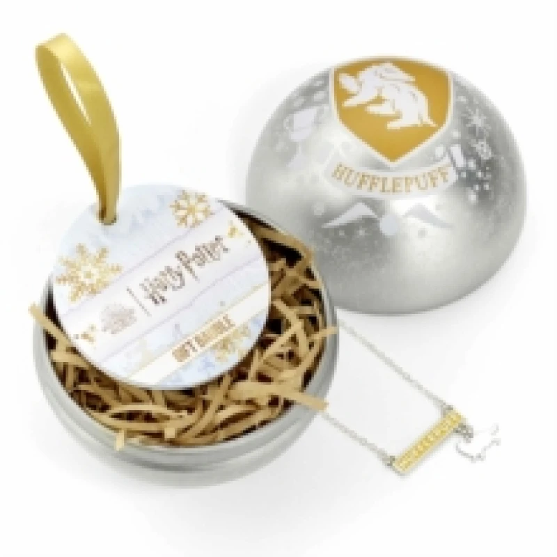 Image of Hufflepuff Bauble with House Necklace