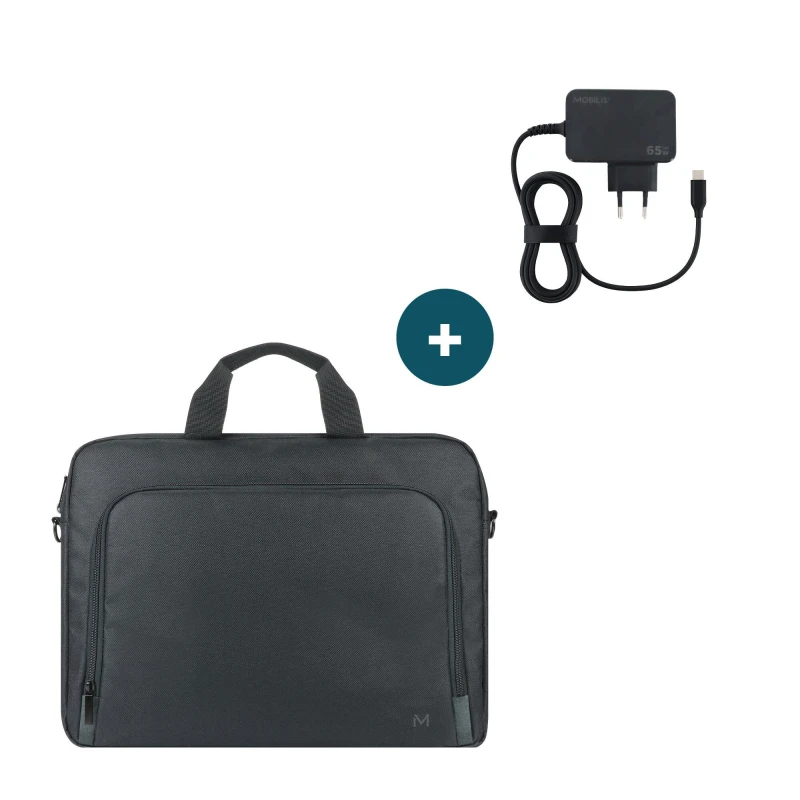 Image of Mobilis Mobilis 003089 laptop case 40.6cm (16") Toploader bag Black 003089
