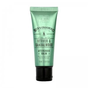 Image of Scottish Fine Soaps Vetiver & Sandalwood Aftershave Balm 75m