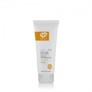 Image of Green People Sun Lotion SPF30 Scent Free 100ml