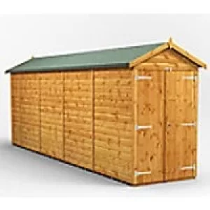 Image of Power Garden Shed 184PAWDD Golden Brown 18x4