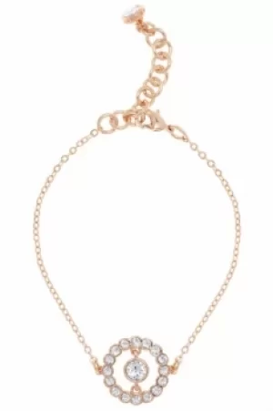 Image of Ted Baker Ladies Gold Plated Colesse Concentric Crystal Bracelet TBJ1330-24-02