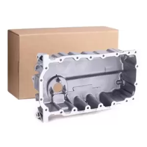Image of RIDEX Oil Sump 592O0074 Oil Pan VW,AUDI,SKODA,Golf V Schragheck (1K1),TOURAN (1T1, 1T2),Passat Variant (3C5),GOLF VI (5K1),Polo Schragheck (6R1, 6C1)