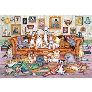 Image of Gibsons The Barker-Scratchits Jigsaw Puzzle - 500 Pieces