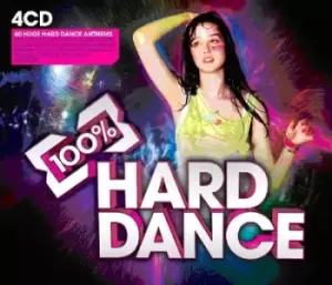 Image of 100% Hard Dance / Various - 100 Percent Hard Dance CD Album - Used