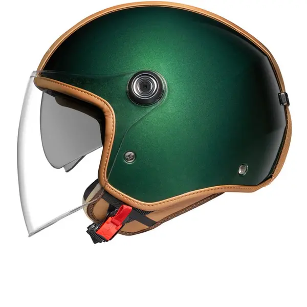 Image of Nexx Y.10 Midtown Green Camel Jet Helmet Size M