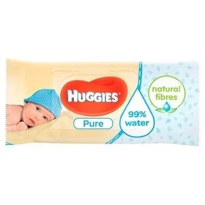 Image of Huggies Baby Wipes Pure x56