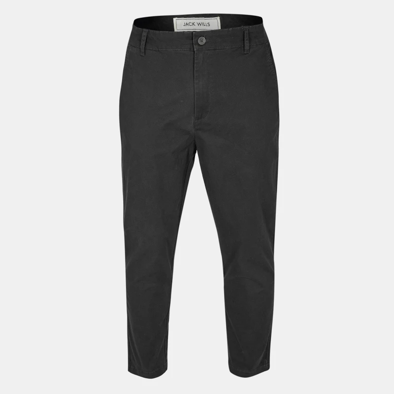 Image of Jack Wills Slim Chino Trousers Mens Black male 30W S