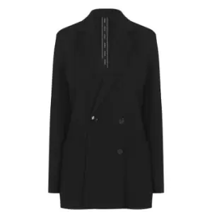 Image of Boss Jeslima Double Breasted Jacket - Black